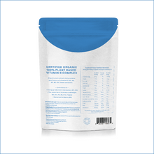 Load image into Gallery viewer, VITAMIN B COMPLEX <br />Certified Organic <br />100% Plant based<br />60 capsules 1