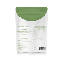 Load image into Gallery viewer, VITAMIN D <br />Certified Organic <br />100% Plant based<br />60 capsules 1