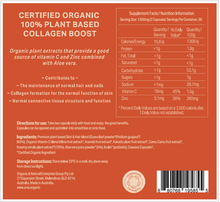 Load image into Gallery viewer, SKIN + HAIR <br />Certified Organic <br />100% Plant based<br />60 capsules 1