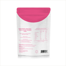 Load image into Gallery viewer, ZINC <br />Certified Organic <br />100% Plant based<br />60 capsules 1